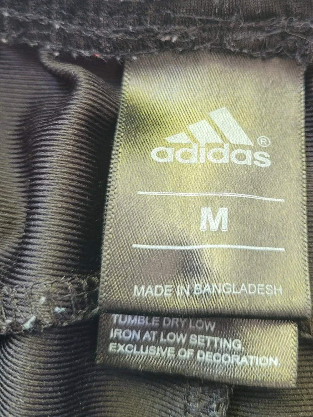 Adidas Boys Black Track Pants Size M - Picture 2 of 4